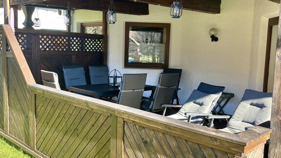 Terrasse - Apart Helga - Längenfeld