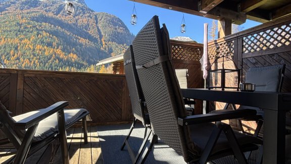 Terrasse - Apart Helga - Längenfeld