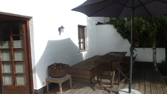 Terrasse - Apart im Zentrum - Längenfeld