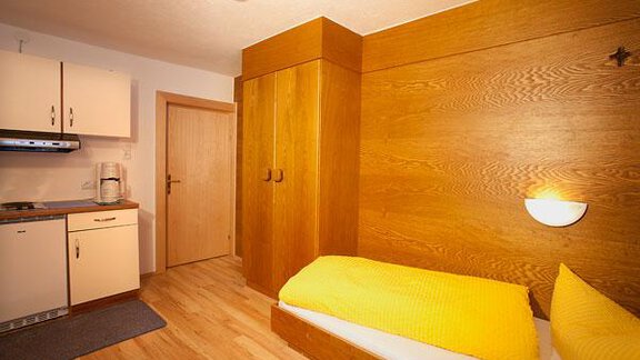 Typ C - Wohnschlafraum mit Einzelbett - Apart Luca - Längenfeld