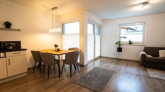 Essbereich, Wohnzimmer - Apart Paula - Längenfeld