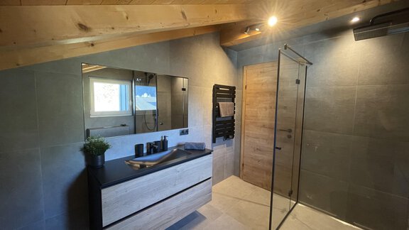 Badezimmer - Apart Summit - Längenfeld