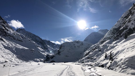 Richtung Amberger Winter - Apart Summit - Längenfeld