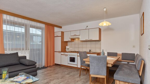 Gamskogel Küche - Apartment Serafin - Längenfeld