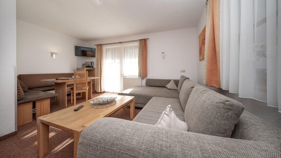 Edelweiß Wohn-Esszimmer - Appart Klotz - Längenfeld