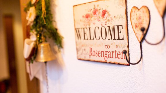 Welcome - Appartement Rosengarten - Längenfeld