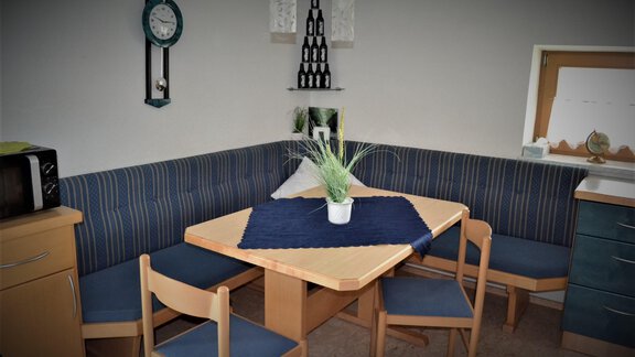 Essecke Küche - Appartement Thermenzeit - Längenfeld