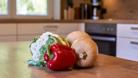 Die Küche - Ferienhaus Schrankogelblick - Längenfeld