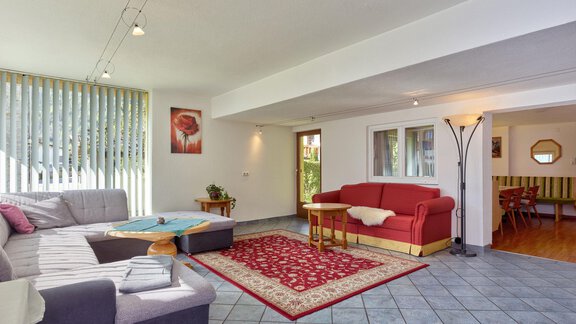 Das Wohnzimmer - Ferienhaus Schrankogelblick - Längenfeld