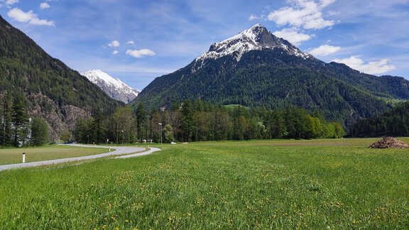 Straße Richtung Längenfeld - Ferienhaus Tami - Längenfeld