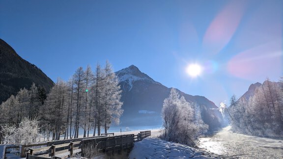 Winterlandschaft - Ferienhaus Tami - Längenfeld