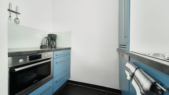 Appartement Winter - vollausgestattete Küche_ergeb - Ferienwohnungen Vier Jahreszeiten - Längenfeld