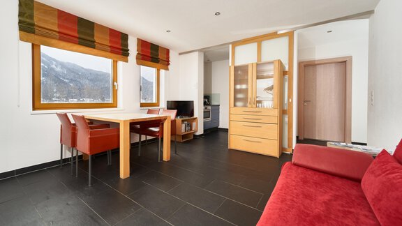 Appartement Winter - Wohnraum_ergebnis - Ferienwohnungen Vier Jahreszeiten - Längenfeld