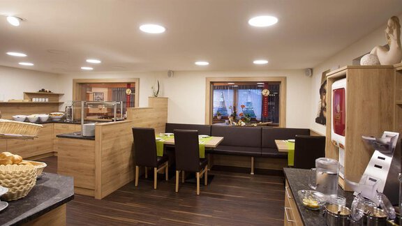 Frühstücksraum - Garni Hanni - Längenfeld