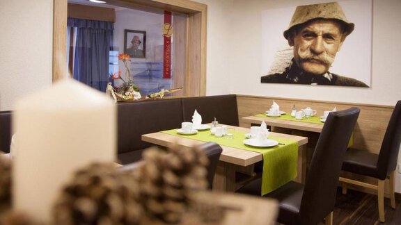 Frühstücksraum - Garni Hanni - Längenfeld