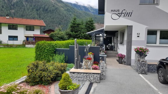 Eingang - Haus Fini - Längenfeld