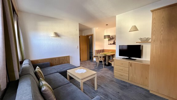 gemütliche Sitzecke Wohnung Wiesenblick - Haus Markus - Längenfeld