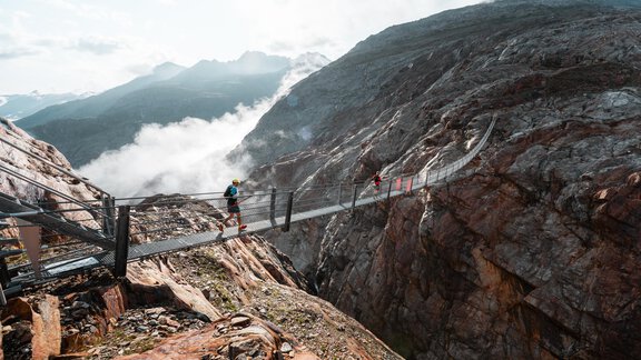 Gurgl - Strecke - Gletscher Trailrun - Haus Viktoria - Längenfeld
