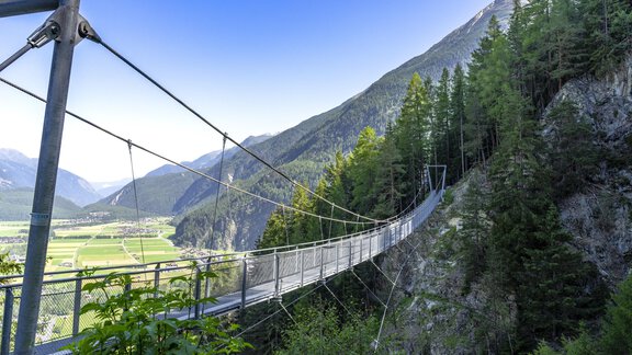Hängebrücke Längenfeld - Haus Viktoria - Längenfeld