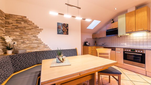 gemütliche Küche für schöne Stunden - Haus Viktoria - Längenfeld