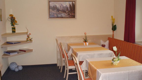 Frühstücksraum - Haus Wiesenblick - Längenfeld