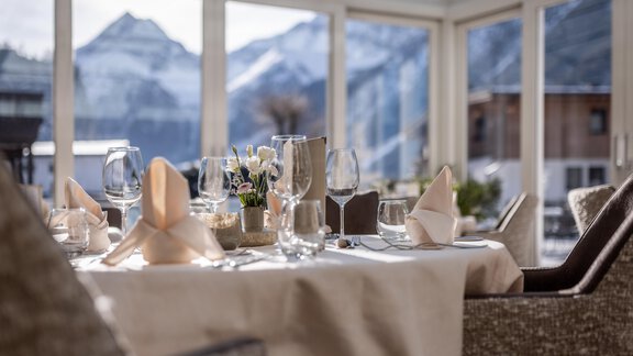 Detail Wintergarten - Hotel Rita - Längenfeld