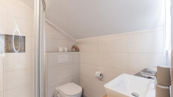 Badezimmer OG - Irmas Ferienhäusl - Längenfeld