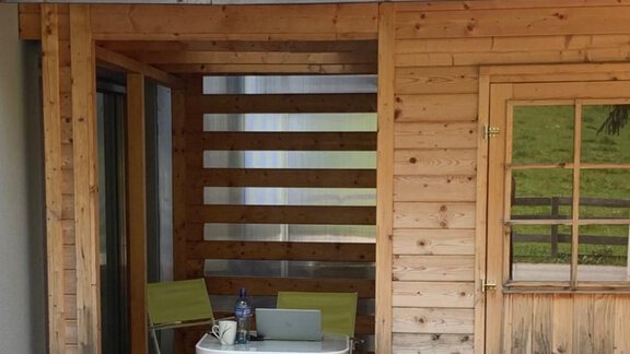 Terrasse - Joe´s Alpenblick - Längenfeld