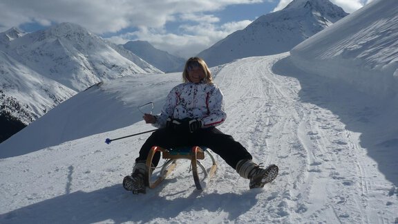 Rodelpartie - Landershof - Längenfeld