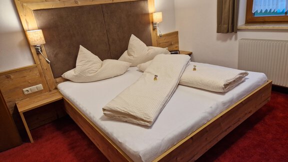 Schlafzimmer Hörndle - Landhaus Ennemoser - Längenfeld