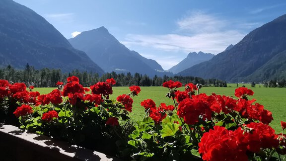 Aussicht Balkon App Gamskogel - Landhaus Ötztalblick - Längenfeld