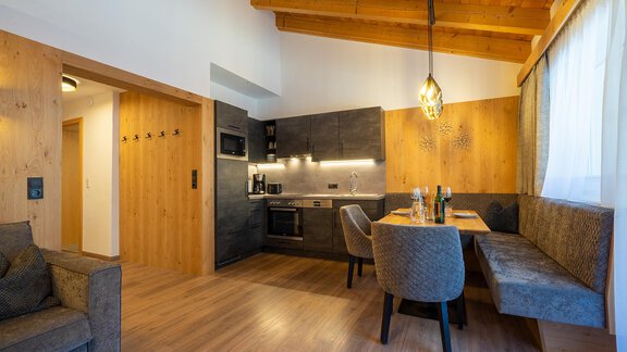 Apart1 Wohnküche maxalpin.at - MAXAlpin Appartements - Längenfeld