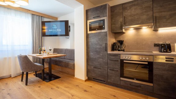 Studio Küche maxalpin.at - MAXAlpin Appartements - Längenfeld