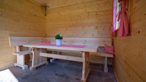www.maxalpin.tirol gartenhaus innen - MAXAlpin Appartements - Längenfeld