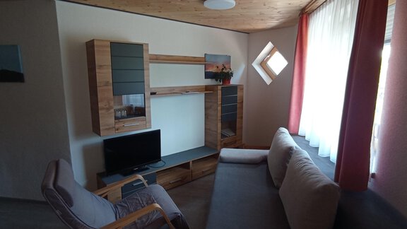 Wohnzimmer Wohnung Lea - Appartement Lea - Niederthai
