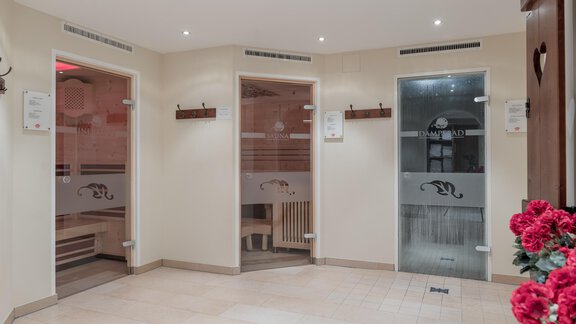 Saunalandschaft - Ferienwohnung de Luxe Alpenresidenz am Mühlbach - Obergurgl 