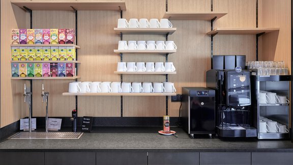 Kaffee und Tee Station - Hotel Alpenaussicht - Obergurgl 