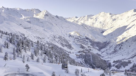 Skigebiet GURGL - Hotel Alpenaussicht - Obergurgl 
