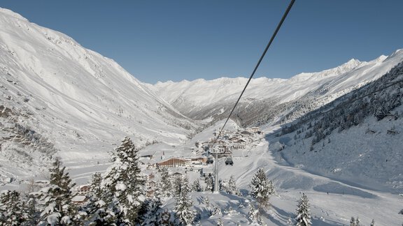 Skigebiet GURGL - Hotel Alpenaussicht - Obergurgl 