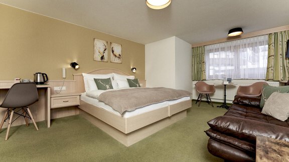 Doppelzimmer - Pension Bergheim - Obergurgl 