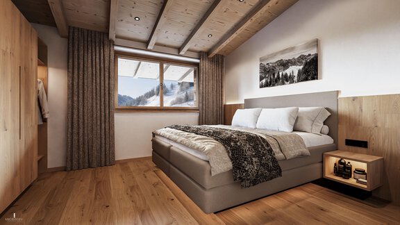 Schlafzimmer-XL - Feelfree Apartments Ochsengarten - Ochsengarten