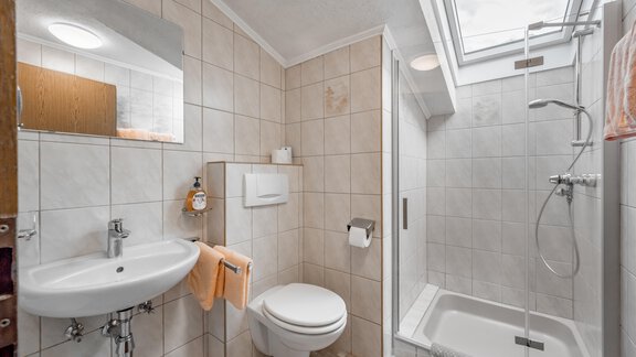 Badezimmer_Doppelzimmer - Acherkogelblick - Oetz