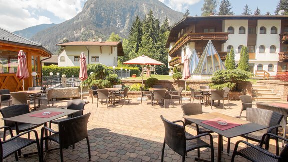 Terrasse - Aktivhotel Waldhof - Oetz