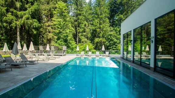 Außenpool - Aktivhotel Waldhof - Oetz