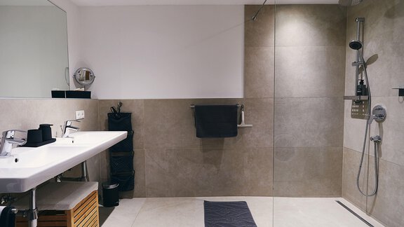 Badezimmer - ALPENBLICK de Luxe - Oetz