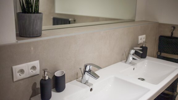 Badezimmer - ALPENBLICK de Luxe - Oetz