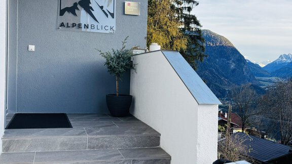 Eingang Alpenblick - ALPENBLICK de Luxe - Oetz