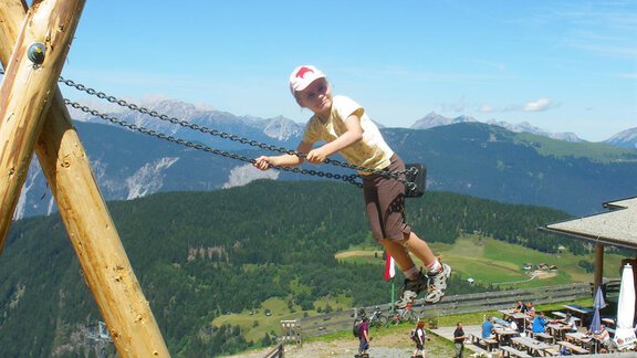 Schaukelspaß - Alte Kühtaile Alm - Oetz