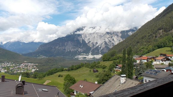 Aussicht vom Balkon Top 5 - Apart Auenstein - Oetz