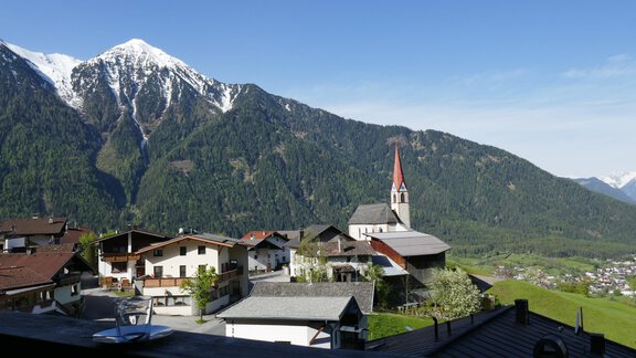 Aussicht vom Balkon Top 5 - Apart Auenstein - Oetz